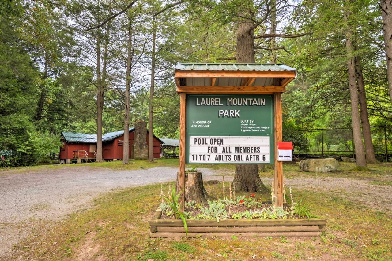 Pet-Friendly Pennsylvania Vacation Rental With Pool! Laughlintown Eksteriør bilde